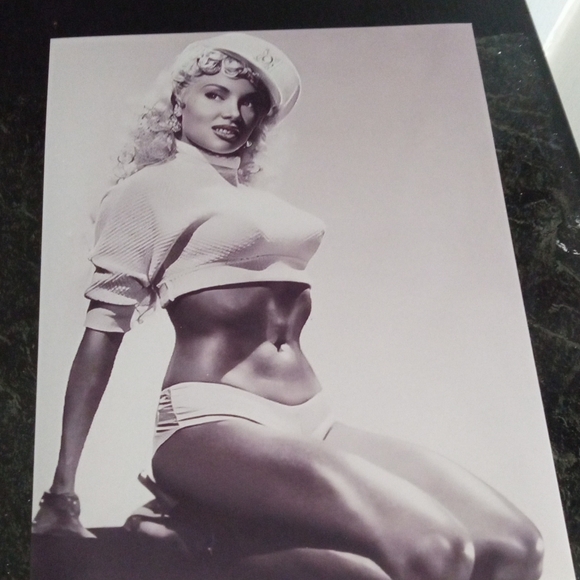 Vintage Pinup Sexy unFramed Photos 50s Hollywood Glamour Girls Art Set! - Picture 4 of 7